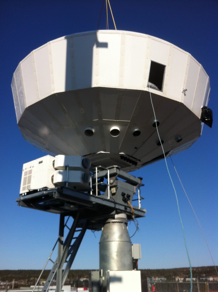 Ka-Band Broadband Gateway Earth Station Antenna Installation